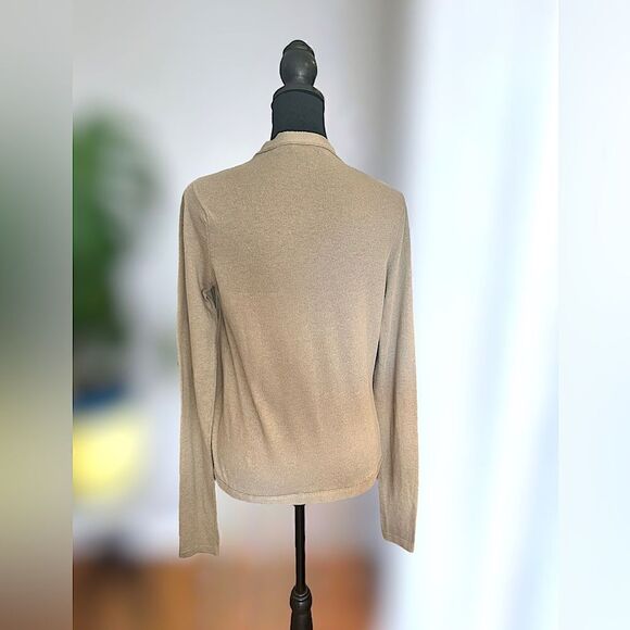 VINCE Round Hem Cardigan Cashmere Sweater Size S - Picture 5 of 11